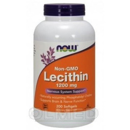 NOW Lecithin 1200 mg- 200 kaps.