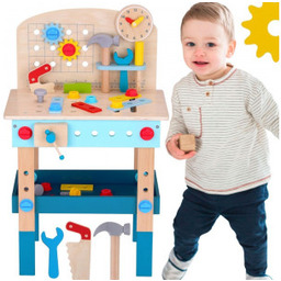 Zabawka Tooky Drewniany Stół Do Majsterkowania Warsztat