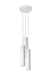 Sollux Wisząca lampa jadalniana SL.1078 kaskada biała nad