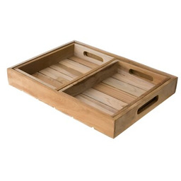 TWEAKWOOD Taca 48301 (3 sztuki) Brązowy