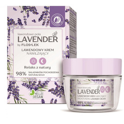 Flos Lek Lavender Krem lawendowy nawilżający na dzień