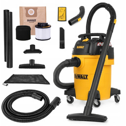 Dewalt Odkurzacz Przemysłowy Z Gniazdem 2450W 23L 48MM