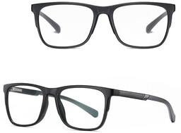 Stylion Męskie okulary zerówki z filtrem Blue Light