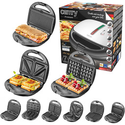 Toster Opiekacz Kanapek Tostów Omlet Orzeszki 6w1