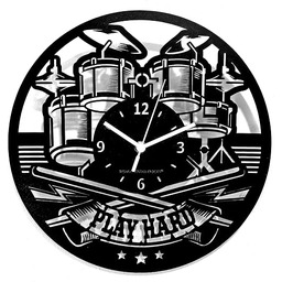 Instant Karma Clocks Zegar ścienny Zespół muzyczny Drums