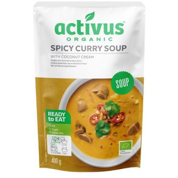 Activus Organiczna pikantna zupa curry 400 g
