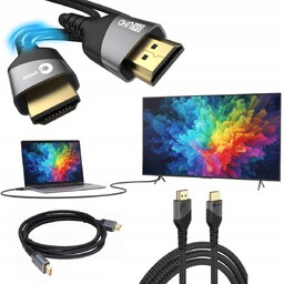 Mocny Przewód Hdmi 120MHz Kabel do konsoli PS5