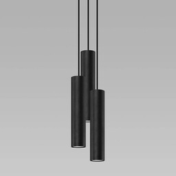 Sollux Czarna lampa wisząca SL.1079 metalowe tuby