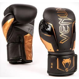 Venum Rękawice Bokserskie Elite Evo Black/Bronze