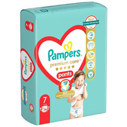 PAMPERS PREMIUM CARE PIELUCHOMAJTKI DLA DZIECI ROZMIAR 7
