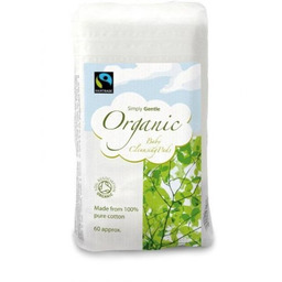 Simply Gentle, Płatki kosmetyczne z bawełny organicznej