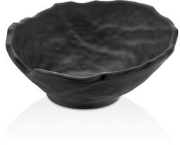 MISKA Z MELAMINY SKOŚNA ROCK CZARNA 1100 ml