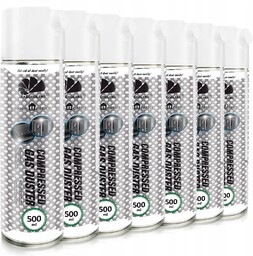 7x500ml Powietrze Do Czyszczenia Laptopa Pc Radiatora Wentylator