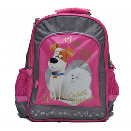 Plecak szkolny wielokomorowy Zwierzogród St. Majewski