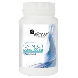 ALINESS Cytrynian potasu 300 mg - 100 tabletek