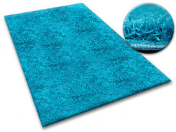 Dywan SHAGGY 5cm turkus 60x80 cm