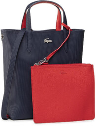 Torebka Lacoste Vertical Shopping Bag NF2991AA Granatowy