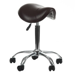 Taboret kosmetyczny BD-9909 Brązowy