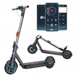 Hulajnoga elektryczna Scooty 10 zasięg 60km kierunkowskazy IP54