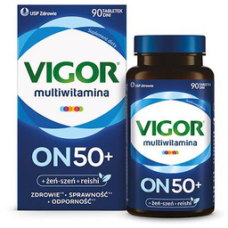 VIGOR Multiwitamina ON 50+, 90 tabletek