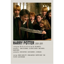 PUZZLE Harry Potter ART Retro Vintage A3 252