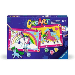 Ravensburger - Seria CreArt Junior: magiczne kucyki, malowanie