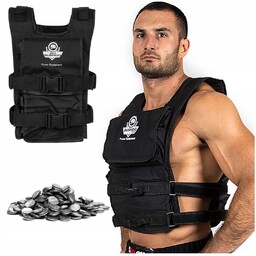 Kamizelka Obciążeniowa 30 Kg Treningowa Dbx Bushido Wypełniona
