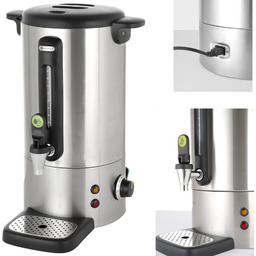 Warnik podgrzewacz do kawy z niekapiącym kranem stalowy