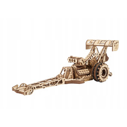 Puzzle 3D Drewniane Top Fuel Dragster uGEARS
