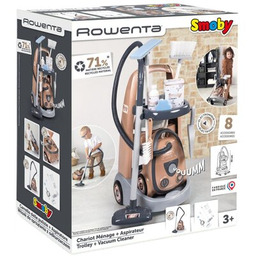 SMOBY Zabawka wózek z odkurzaczem Rowenta 7600330325
