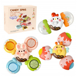 Zabawka Spinner Sensoryczna Pszczoła Kurczak Królik Wymienne 3