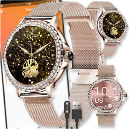 SMARTWATCH WATCH ZEGAREK AMOLED BLUETOOTH ROZMOWY MENU PL