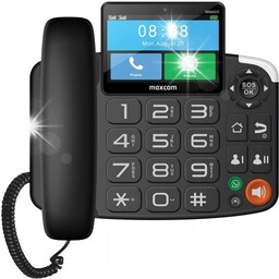 TELEFON STACJONARNY NA KARTĘ SIM MAXCOM MM42D SE