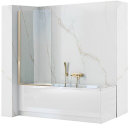 Złoty parawan nawannowy 70 cm Elegant Rea