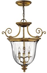 Hinkley Lampa wisząca Cambridge HK/CAMBRIDGE/P/S dekoracyjna oprawa