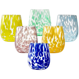 Arca Szklanki Kolorowe Do Napojów Wody Soku 360ml