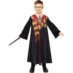 Amscan - Kostium dziecięcy Harry Potter, Hogwart, Gryffindor,