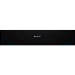 Siemens BI510CNR0 iQ500 szuflady grzewcze/stal nierdzewna/czarna/bez uchwytów