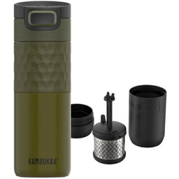Kubek termiczny z zaparzaczem, Kambukka, Tea Leaves, 500