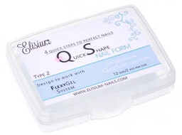 Elisium, formy do przedłużania paznokci Quick Shape Nail