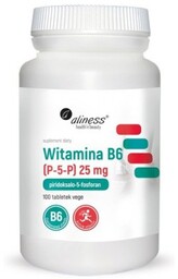 ALINESS Witamina B6 (P-5-P) 25 mg - 100