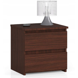 Szafka nocna CL2 wenge stolik 40cm 2szuflady Akd