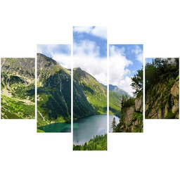 obraz górskie jezioro tatry