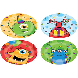 Haza 437850 Bordjes Monster Party, 8 szt