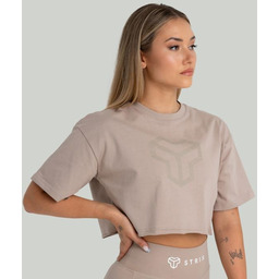 STRIX Crop Top damski Taupe XL