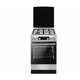 Kuchnia Amica 523GES3.33PAHZPTSDPA(XX) Termoobieg srebrna 50 cm