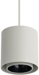Nowodvorski Zwieszana lampa salonowa tuba POINT 11513 szary