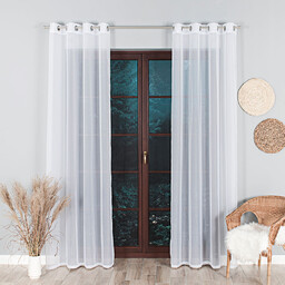 Markizeta Firana gotowa na srebrnych przelotkach 140x250 001