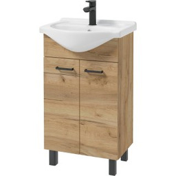 DEFTRANS Szafka PINO z umywalką meblową dąb craft
