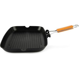 Excelsa Prostokątna patelnia grillowa, patelnia grillowa, 25 x